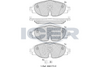 Brake Pad Front Axle Skoda Icer
