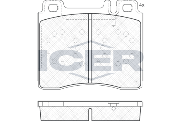 Brake pad, origin Spain