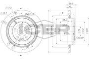 Brake discs, origin China