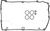 Cylinder Head Cover Gasket Set Glaser Mi