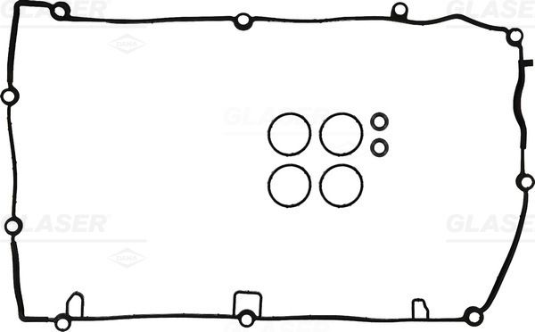 Cylinder Head Cover Gasket Set Glaser Mi