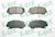 Brake Pad Set, disc brake (Braking System)