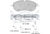 Brake Pad Set, disc brake (Braking System)
