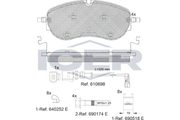 Brake Pad Set, disc brake (Braking System)