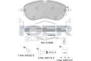 Brake Pad Set, disc brake (Braking System)