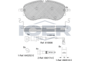 Brake Pad Set, disc brake (Braking System)