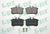 Brake Pad Set, disc brake (Braking System)