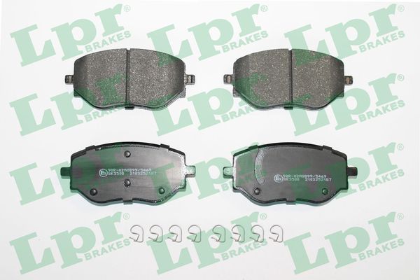 Brake Pad Set, disc brake (Braking System)