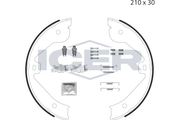 Brake Shoe Set, parking brake (Braking System)