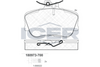 Front - Brake Pad - Icer Mercedes-Benz C