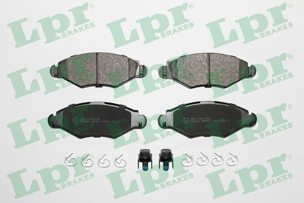 Brake Pad Set, disc brake (Braking System)