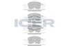 Brake Pad Set, disc brake (Braking System)