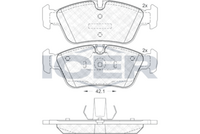 Front - Brake Pad - Icer - Bmw 316 - E36