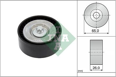 Guide Pulley - V-Ribbed Belt - Ina Merce