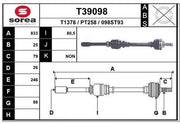 Drive Shaft (Wheel Drive)