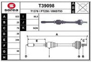 Drive Shaft (Wheel Drive)