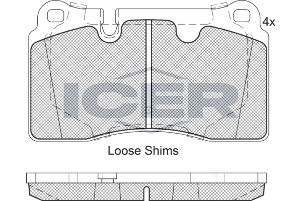 Brake Pad Set CHEVROLET