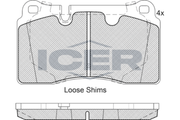 Brake Pad Set CHEVROLET