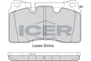 Brake Pad Set CHEVROLET