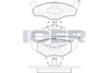 Brake Pad Front Axle Vw Icer