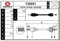 Drive Shaft (Wheel Drive)