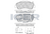 Front Brake Pad Icer Peugeot 308