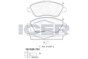 Front Brake Pad Set