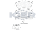 Front Brake Pad Set