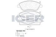 Front Brake Pad Set