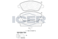 Front Brake Pad Set