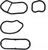 Gasket Set, oil cooler (Lubrication)