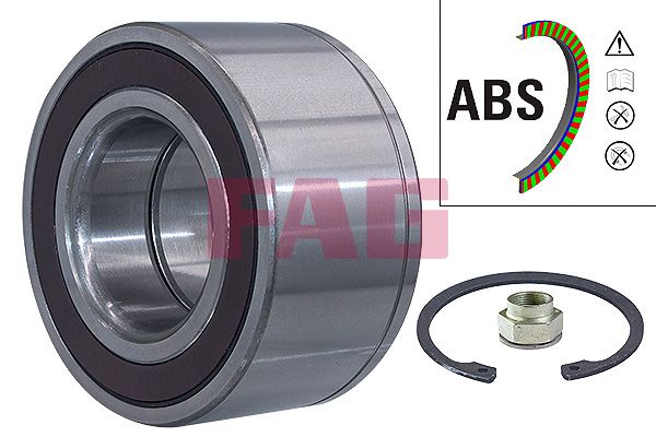 Wheel Bearing Kit Front Axle