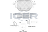 Brake Pad Set  OPEL