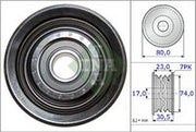 Deflection/Guide Pulley, V-ribbed belt HONDA