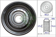 Deflection/Guide Pulley, V-ribbed belt HONDA