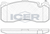 Brake Pad Set Front Icer Bmw Series 3