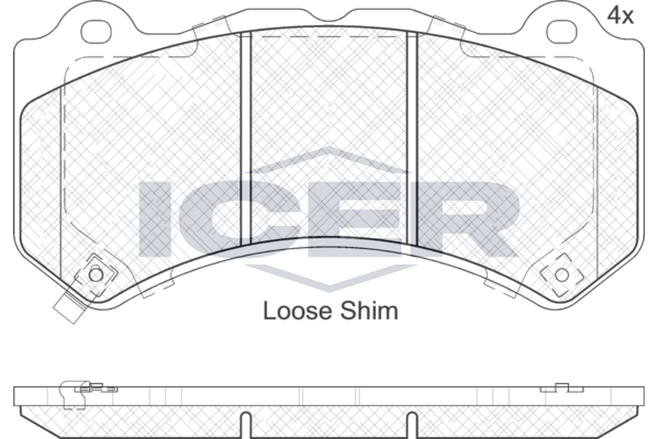 Brake Pad Set, disc brake (Braking System)