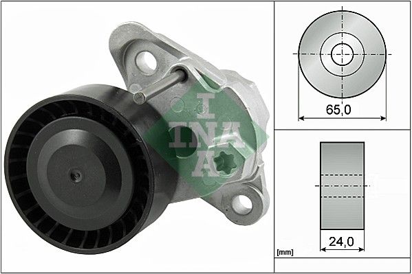 Belt Tensioner, V-ribbed belt SKODA