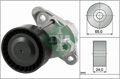 Belt Tensioner, V-ribbed belt SKODA