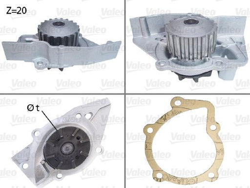Water Pump, engine cooling (Cooling System)