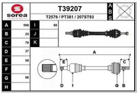 Drive Shaft (Wheel Drive)