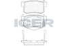 Brake Pad Set Rear Icer Honda Civic