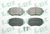 Brake Pad Set, disc brake (Braking System)