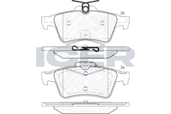 Brake pad, origin Spain