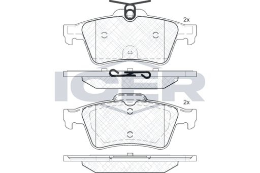 Brake pad, origin Spain