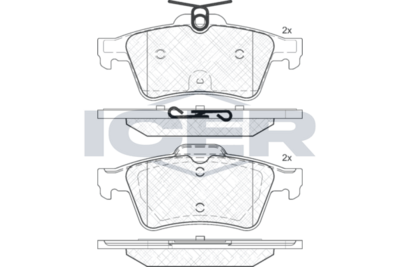 Brake pad, origin Spain