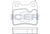 Brake Pad Rear Axle Opel Icer