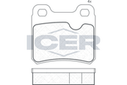 Brake Pad Rear Axle Opel Icer
