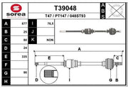 Drive Shaft (Wheel Drive)