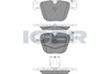 Brake Pad Set Rear Icer Bmw Series 5